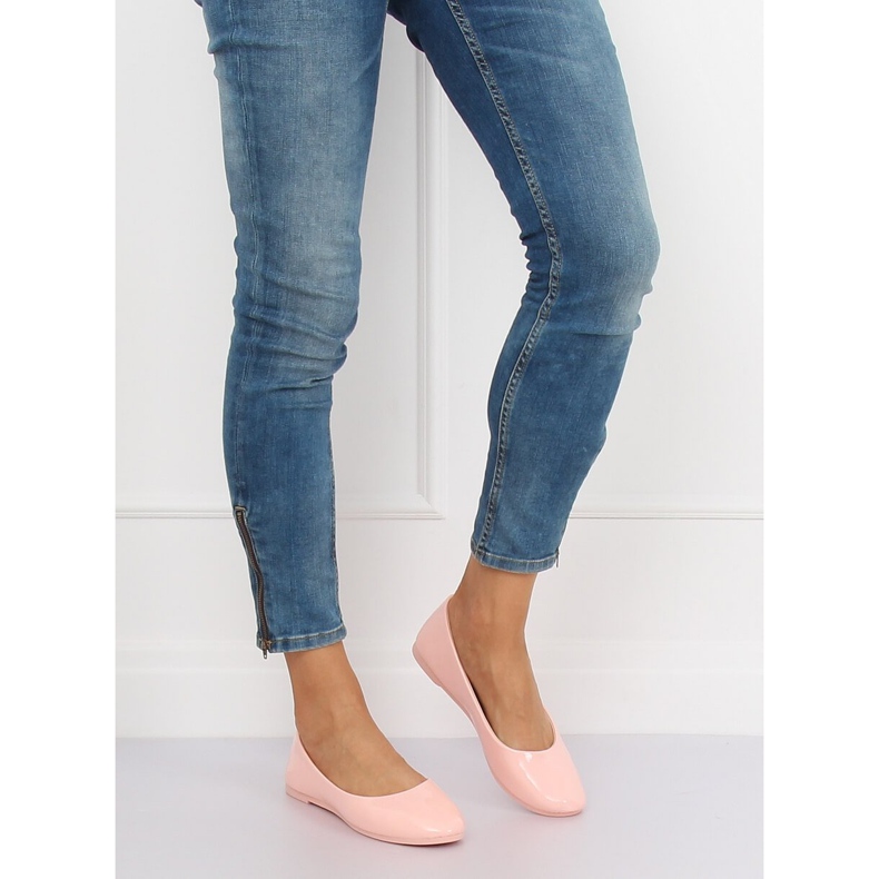 Rosa Damen Ballerinas JX76P Rosa 1