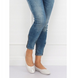 Graue Damen Ballerinas JX76P Grau 2