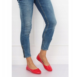 Rote Damenballerinas JX76P Rot 2