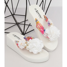 Weiße CK93P Weiße Schaumsohlen mehrfarbig 1