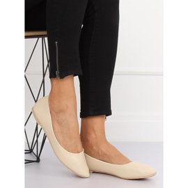 Beige Ballerinas für Damen CC108 Beige 2