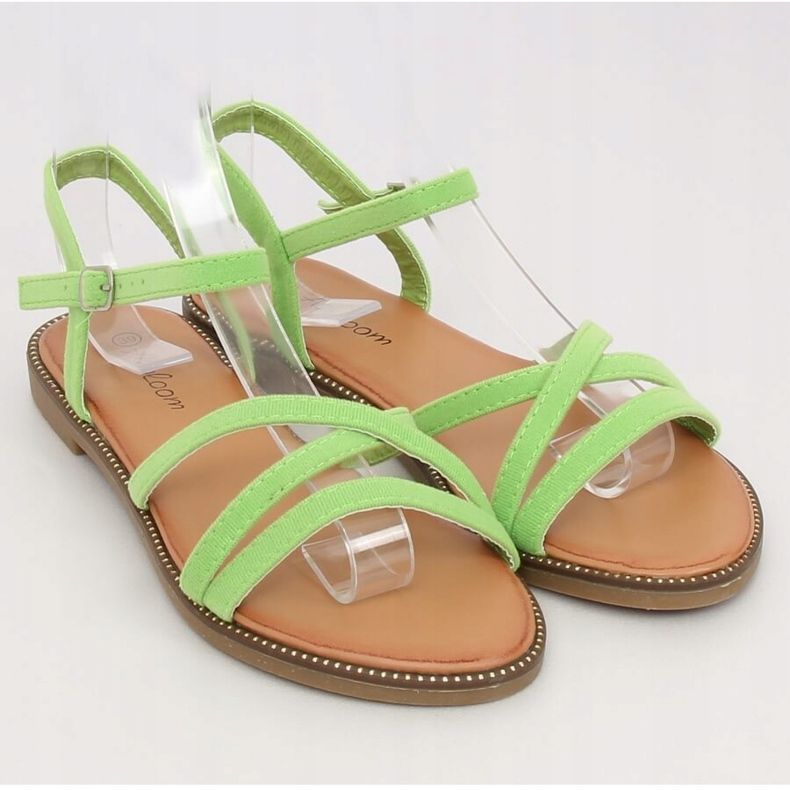 Grüne Damensandalen WL255 Grün 2