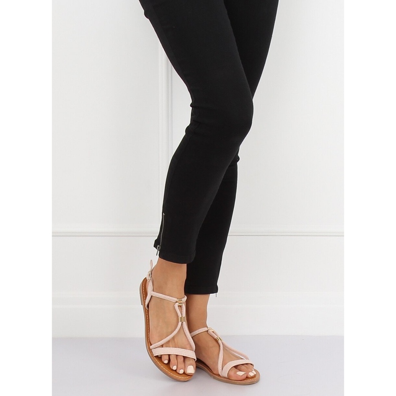 Damen Sandalen beige L520 Beige 2