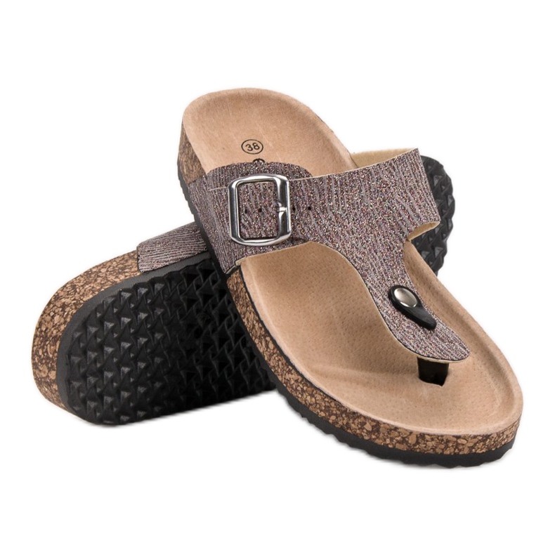 Evento Modische Flip-Flops violett 1