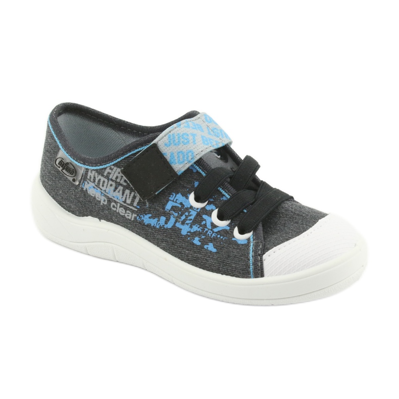 Befado Kinderschuhe 251X100 blau grau 1