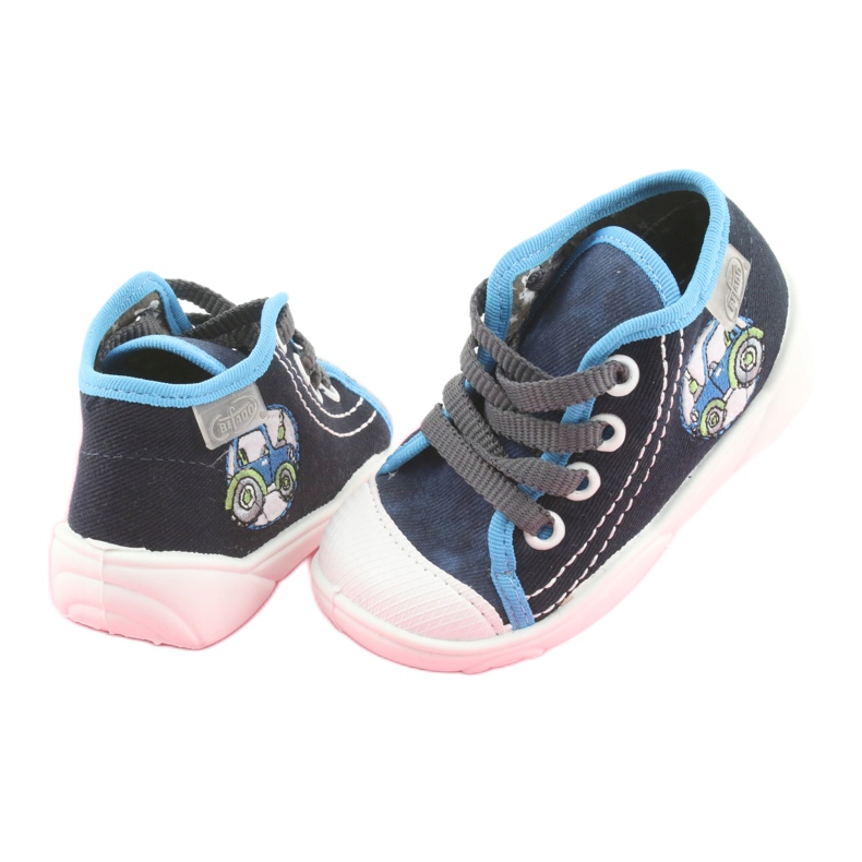 Befado Kinderschuhe 218P057 marineblau blau 4