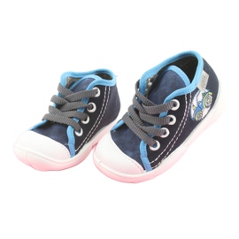 Befado Kinderschuhe 218P057 marineblau blau 3