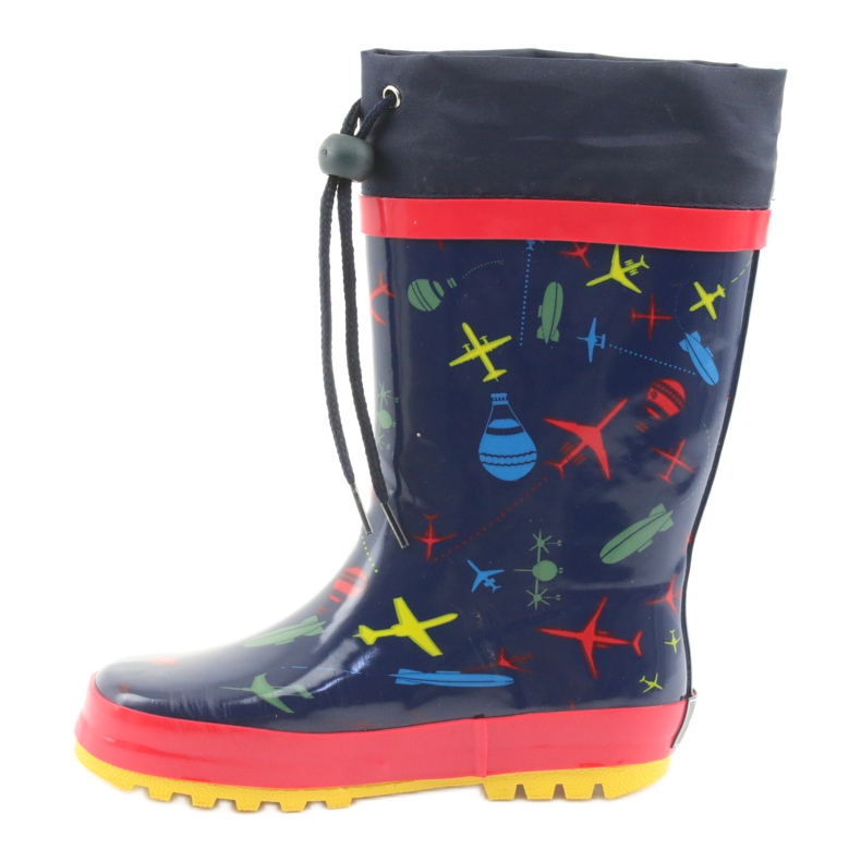 American Club American SamoLot Kinder Regenstiefel rot marineblau 2