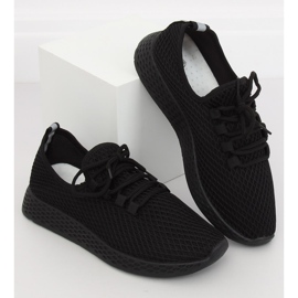 Schwarz NB283 Schwarze Sportschuhe 1