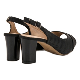 Evento Elegante schwarze Sandalen 1