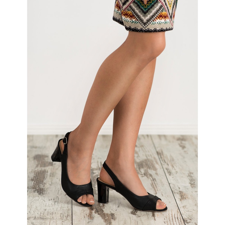 Evento Elegante schwarze Sandalen 2