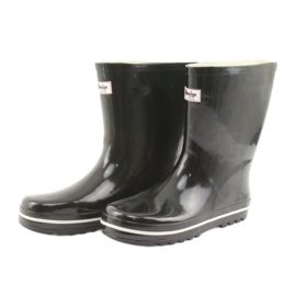 American Club schwarze nicht isolierte Galoschen weiß 3