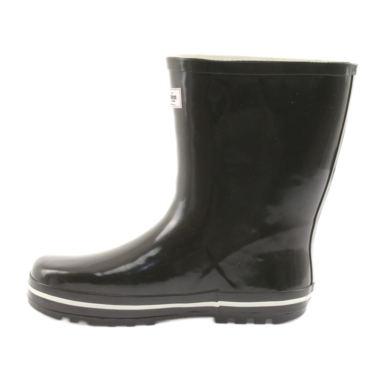 American Club schwarze nicht isolierte Galoschen weiß 2
