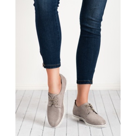 Marquiz Wildlederschuhe grau 2