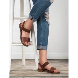 Mannika Braune Sandalen 2