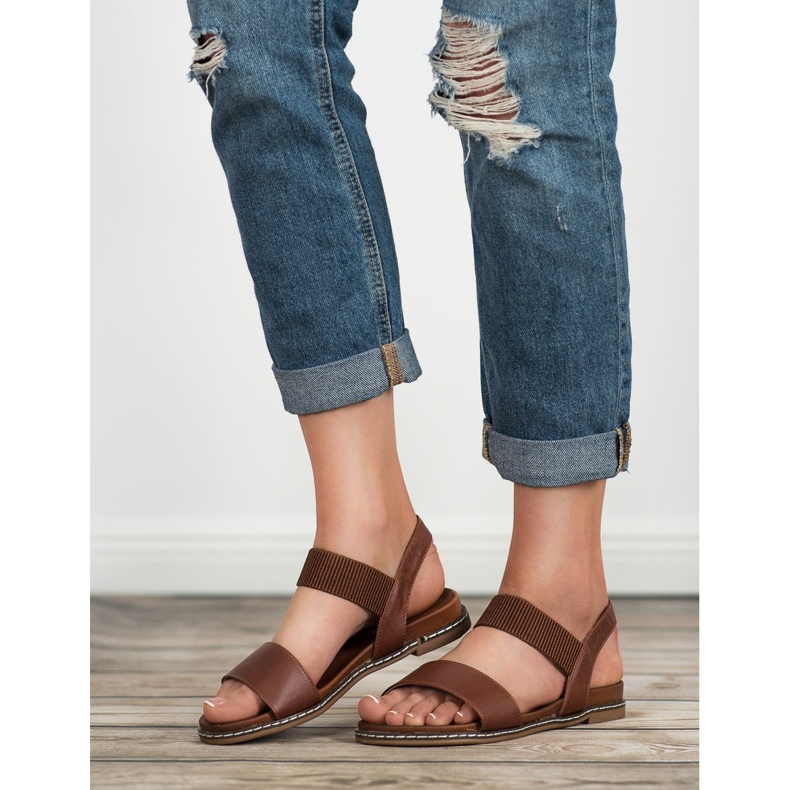 Mannika Braune Sandalen 1