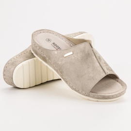 Goodin Goldene Hausschuhe braun gelb 1