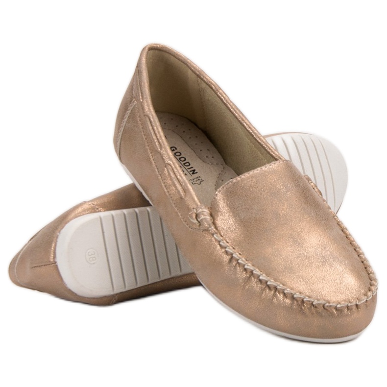 Goodin Bequeme Slipper gelb 1