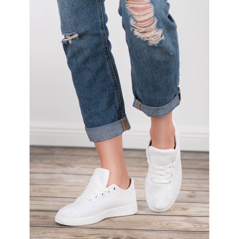 SDS Textile Sportschuhe weiß 1