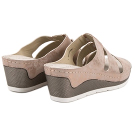 Goodin Keilsandalen rosa 1