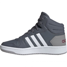 Adidas Hoops Mid 2.0 Jr EE6709 Schuhe grau 1
