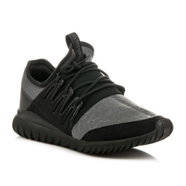 Adidas Tubular Radial J schwarz grau 1