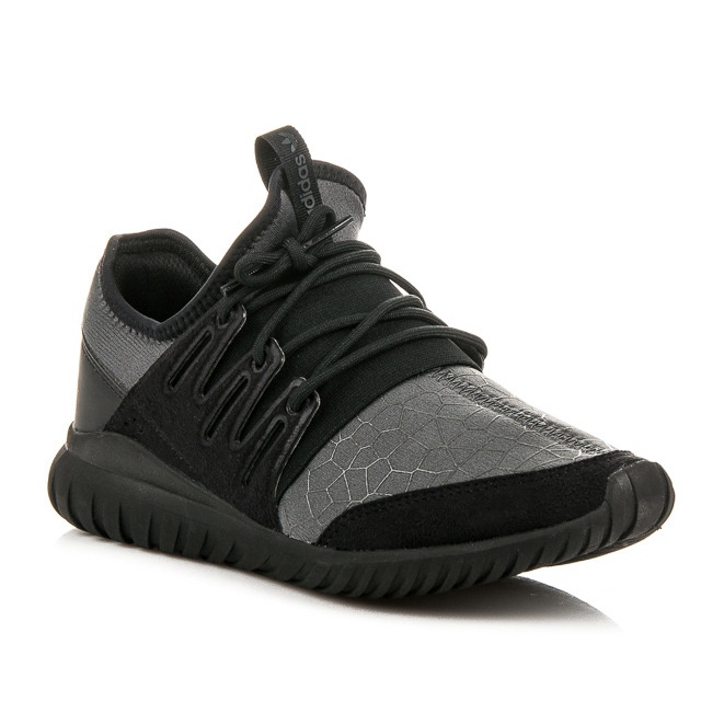 Adidas Tubular Radial J schwarz grau 1
