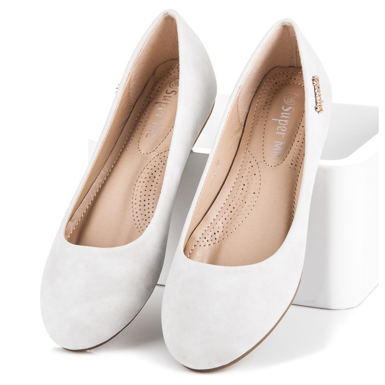 Super Me Ballerinas grau 2