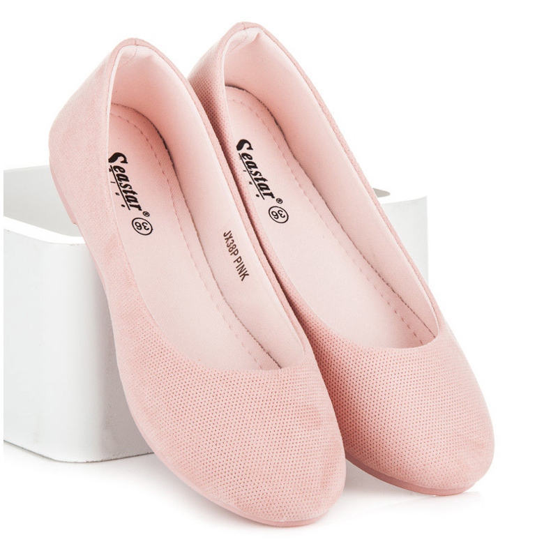 Seastar Bequeme Ballerinas rosa 1
