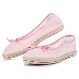 Balada Spitzen Ballerinas rosa 2