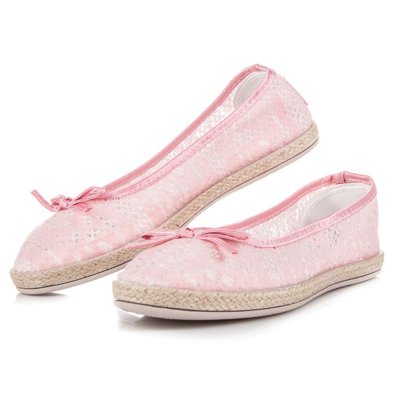Balada Spitzen Ballerinas rosa 2