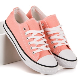 Puder Turnschuhe rot 2