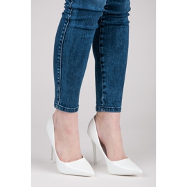 Seastar Sexy lackierte High Heels weiß 1