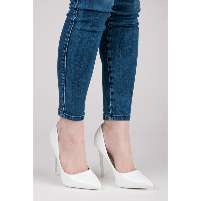 Seastar Sexy lackierte High Heels weiß 1