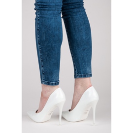 Seastar Sexy lackierte High Heels weiß 2