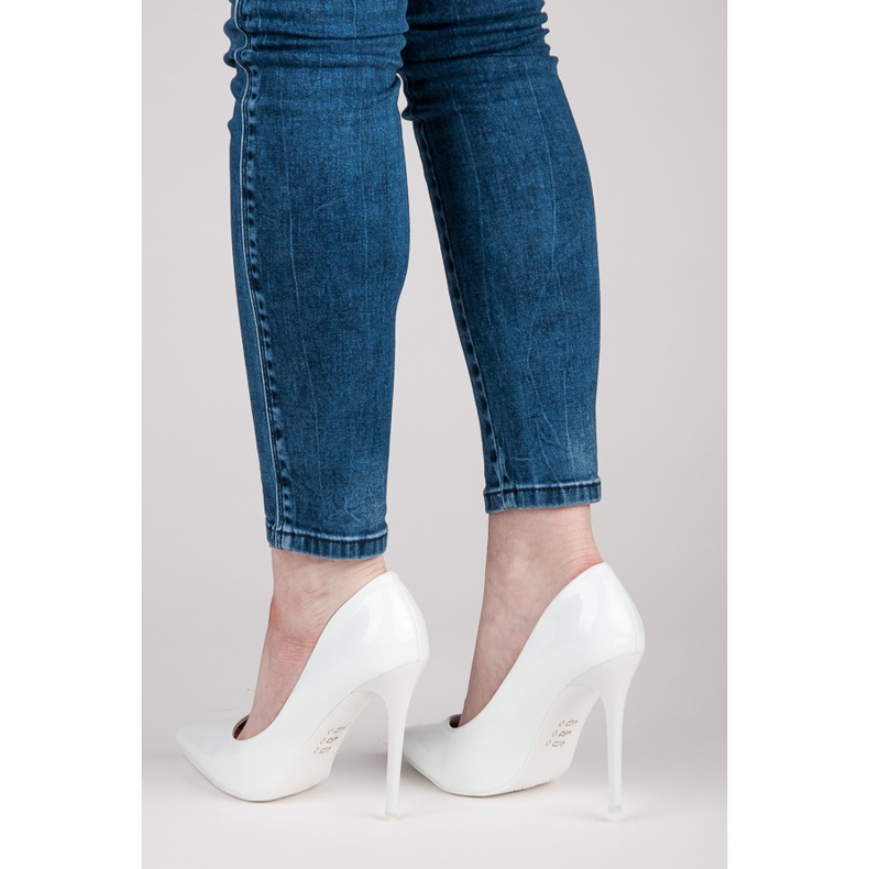 Seastar Sexy lackierte High Heels weiß 2