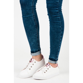 KYLIE weiße Turnschuhe 1