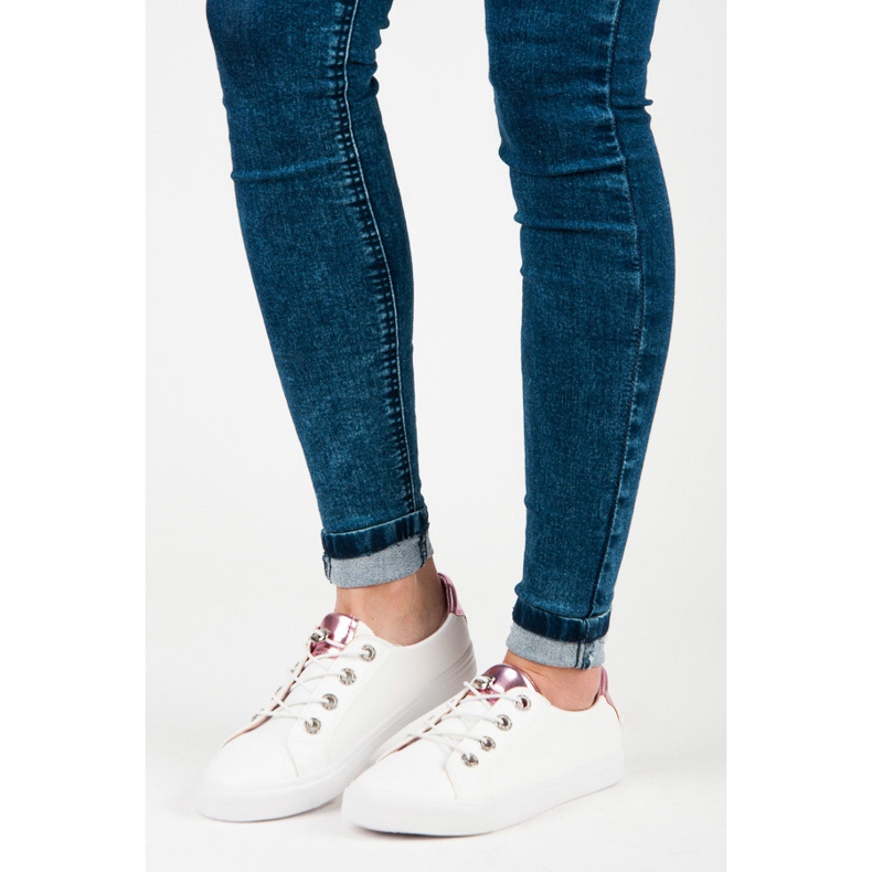 KYLIE weiße Turnschuhe 1