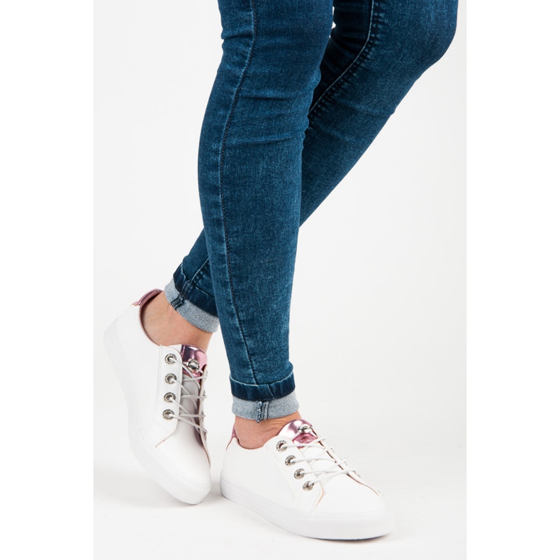 KYLIE weiße Turnschuhe 2