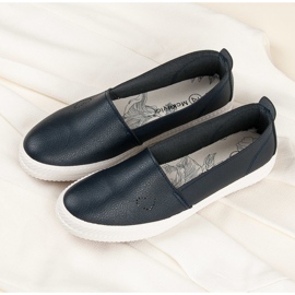 Mckeylor Marineblaue Slipper 2