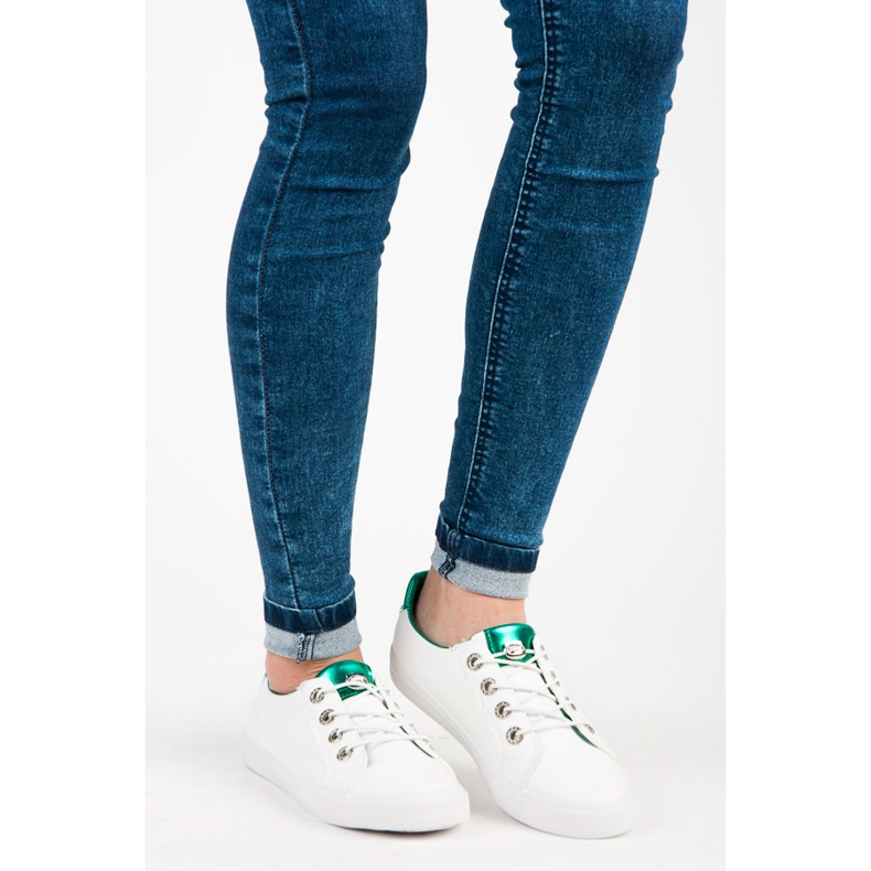 KYLIE weiße Turnschuhe 2