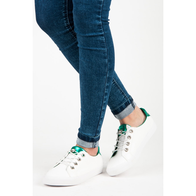 KYLIE weiße Turnschuhe 1