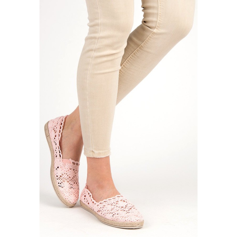 Seastar Rosa Spitze Espadrilles 1