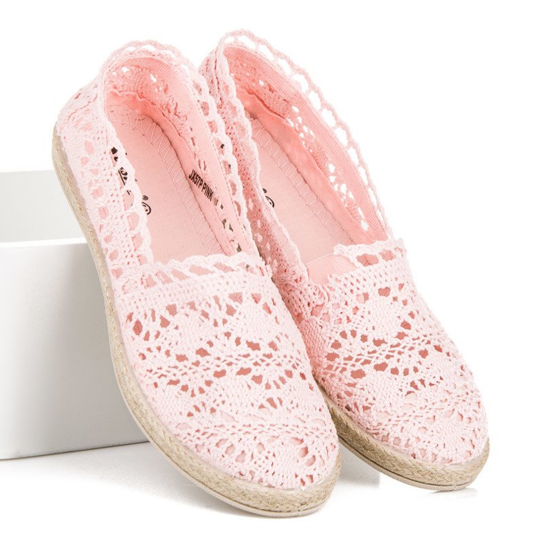 Seastar Rosa Spitze Espadrilles 2