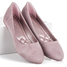 Seastar Ballerinas aus Wildleder violett 1