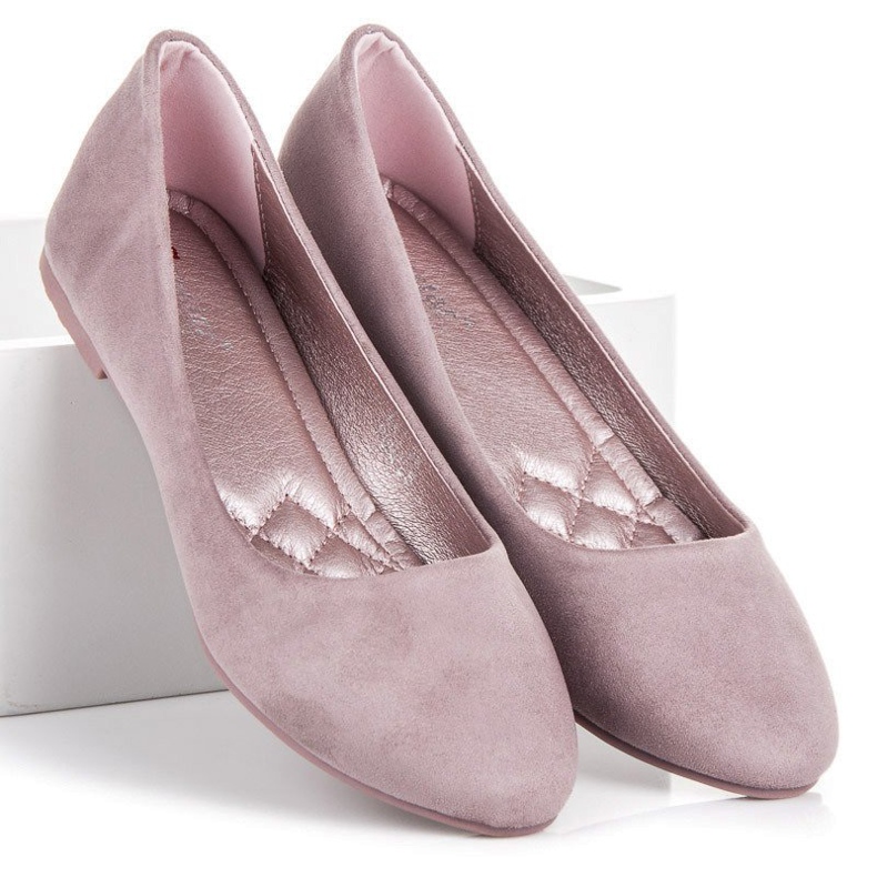Seastar Ballerinas aus Wildleder lila 1