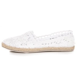 Seastar Weiße Espadrilles aus Spitze 2