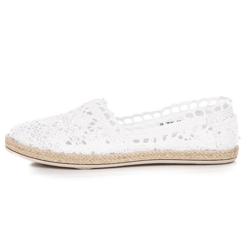 Seastar Weiße Espadrilles aus Spitze 2