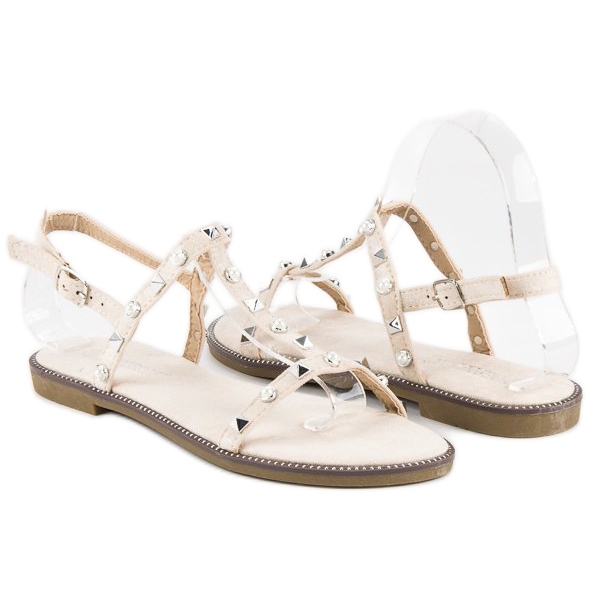 Bestelle Beige Sandalen 1
