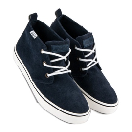 Andy Z Knöchelturnschuhe aus Wildleder blau 1